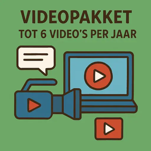 videopakket tot 6 video producties